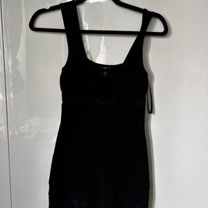 Bebe Bandage Black Mini Dress